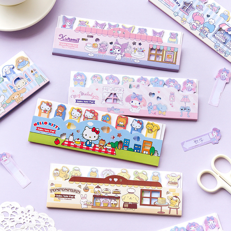 120Sheets Kuromi Melody Sticky - Office Supply Office Stationery Items 评论和价格
