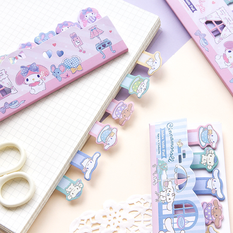 120Sheets Kuromi Melody Sticky - Office Supply Office Stationery Items 评论和价格