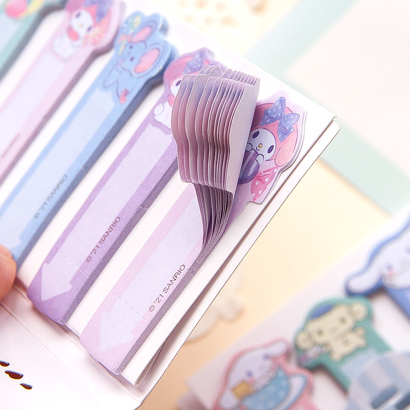 120Sheets Kuromi Melody Sticky - Office Supply Office Stationery Items 评论和价格