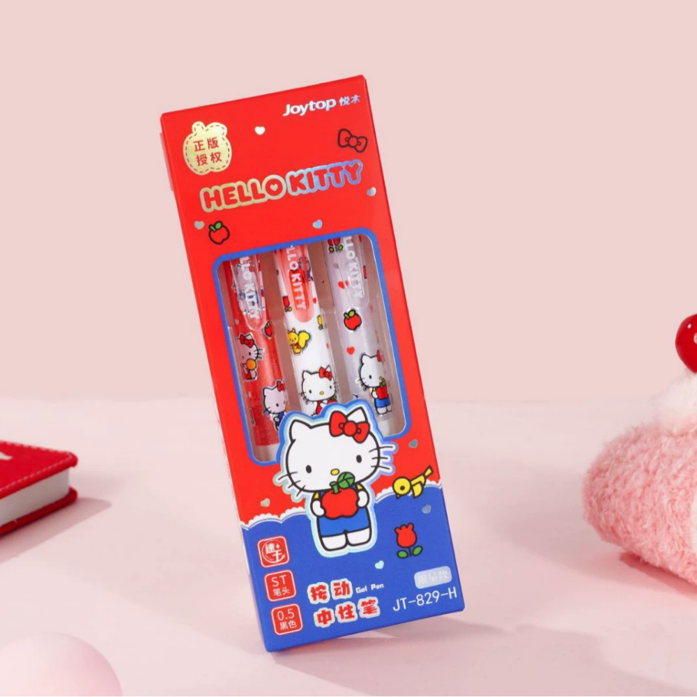 Genuine 3 Pcs/Set Sanrio Gel P - Office Supply Office Stationery Items 评论和价格