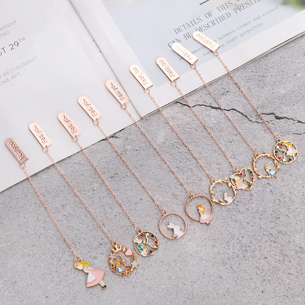 Creative Cartoon Metal Pendant - Stationery Supplier 评论和价格