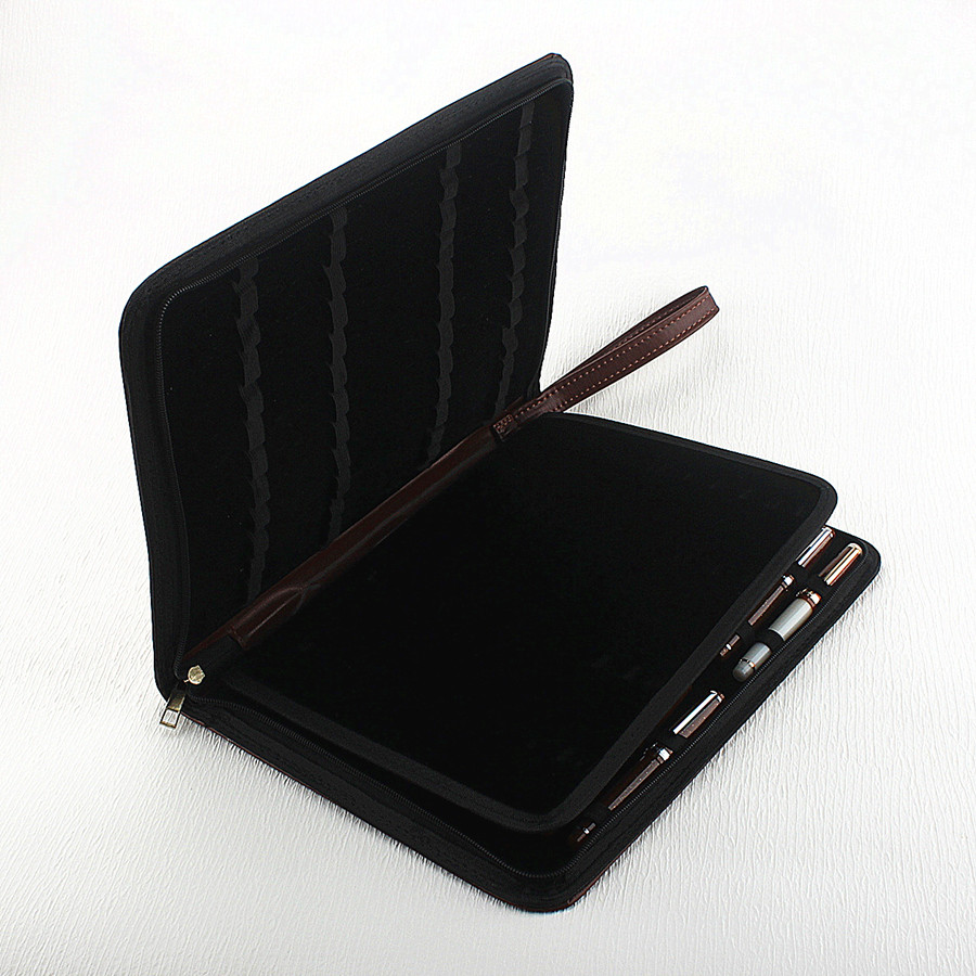10 24 36 48 Pens PU Leather Wa - Pen Pouch Roll 评论和价格