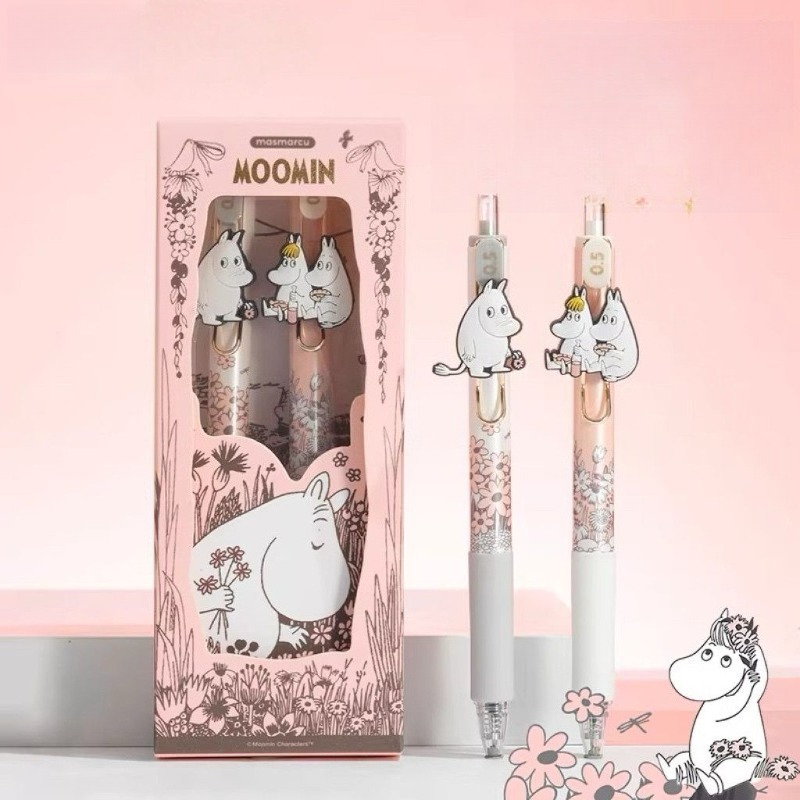Moomin Cute Retractable Gel Pe - Stationery Supplier 评论和价格