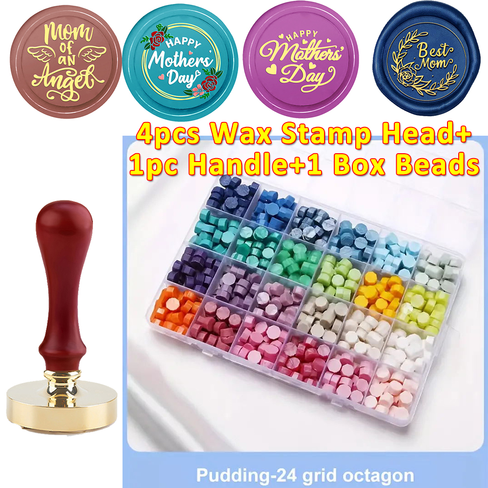 Mother's Day Wax Seal Stamp Se - Wax Seal Stamp Kit 评论和价格