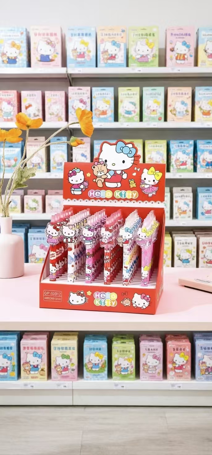 Cute Hello Kitty Gel Pen 0.5mm - Office Supply Office Stationery Items 评论和价格