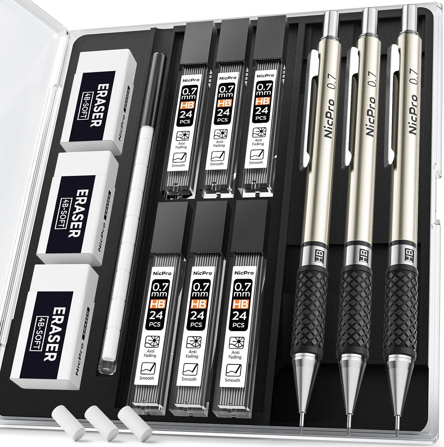 0.7 mm Metal Mechanical Pencil - Mechanical Pencil Lead 评论和价格