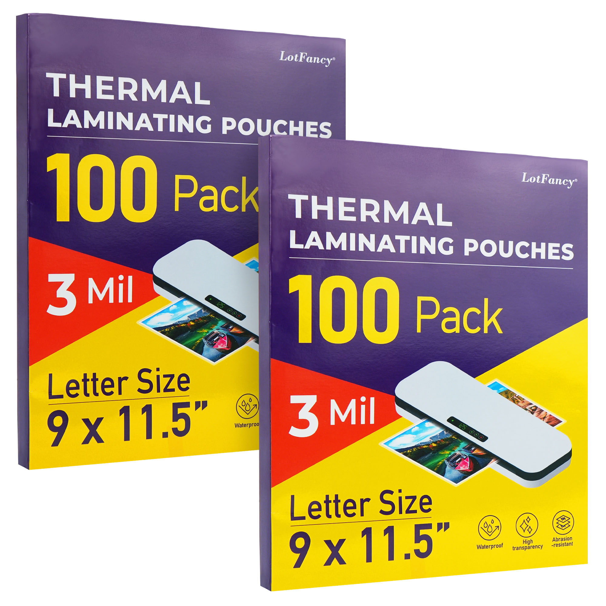 500 Pack Laminating Pouches, 3 - Document Laminator Pouch 评论和价格
