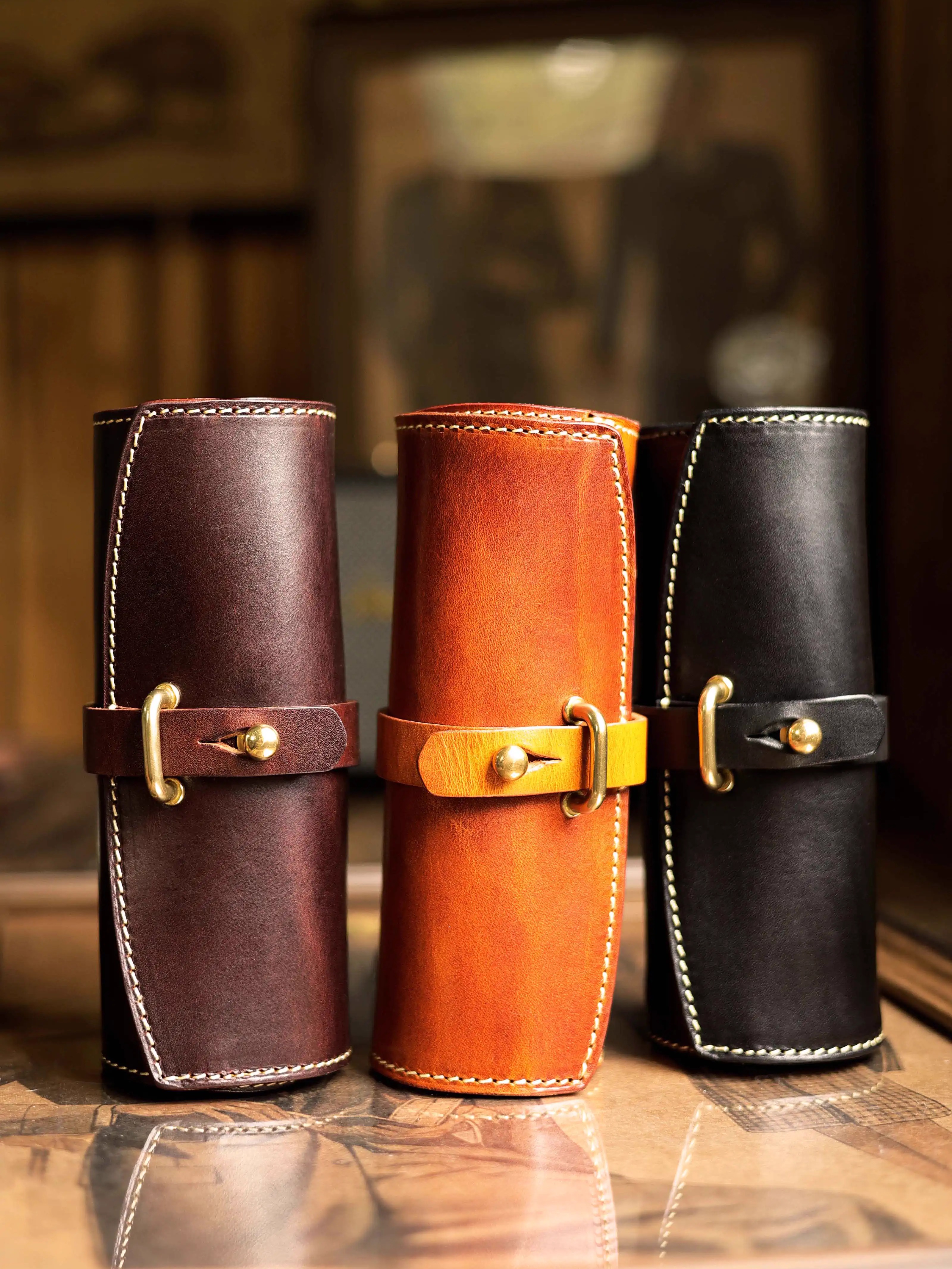 Vintage handmade vegetable tan - Tan Stationery & Office Supply 评论和价格