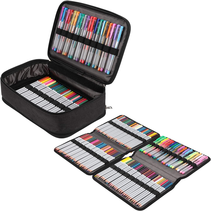 300 Roll Pencil Bag Colored Sc - Pen Pouch Roll 评论和价格