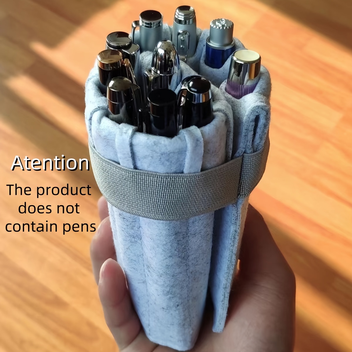 11-Pen Capacity Felt Roll-Up P - Pen Pouch Roll 评论和价格