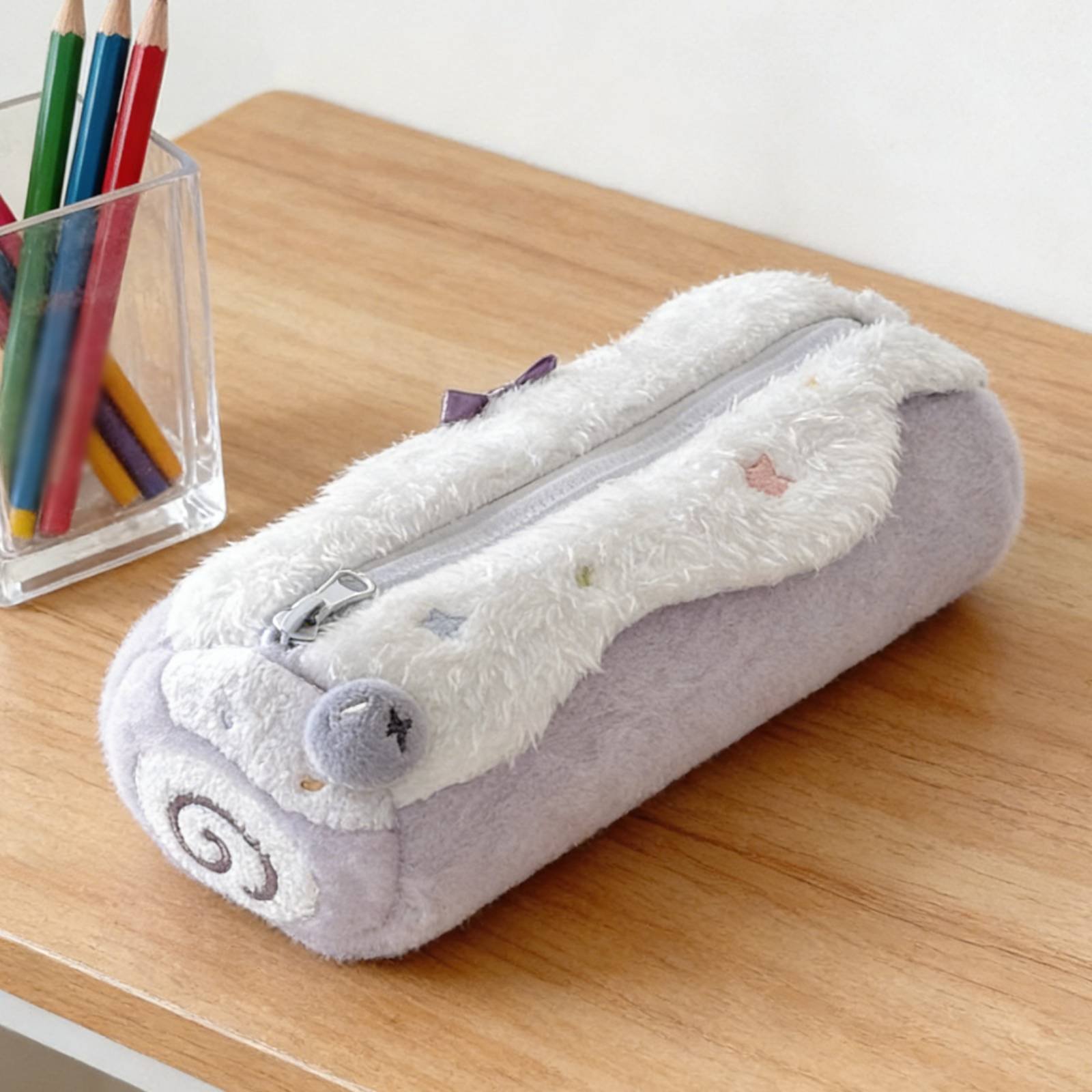 Cake Roll Pen Case Cute Design - Pen Pouch Roll 评论和价格