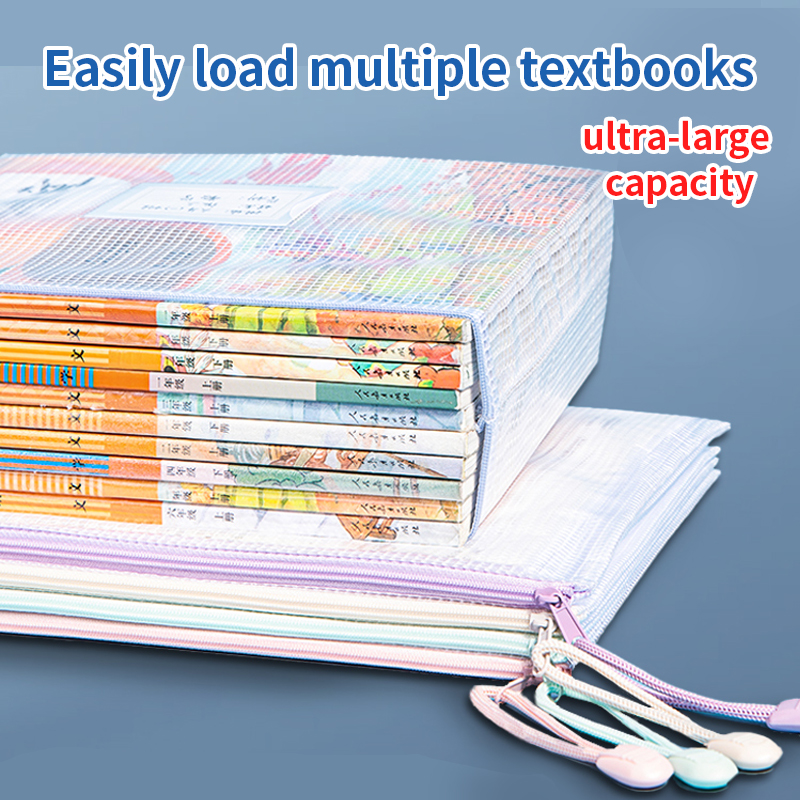 5-30pcs Zipper Mesh Bag A4/A5  - Is Stationery Office Supply 评论和价格