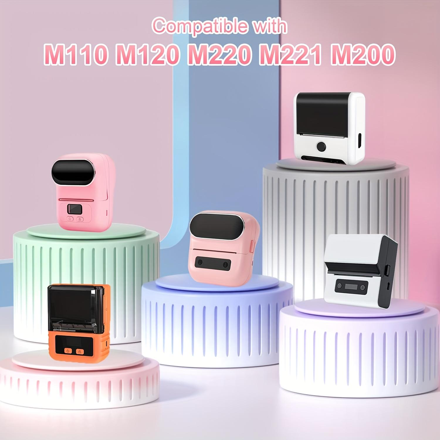 9 Rolls Colored Round Thermal  - Sticker Label Roll 评论和价格