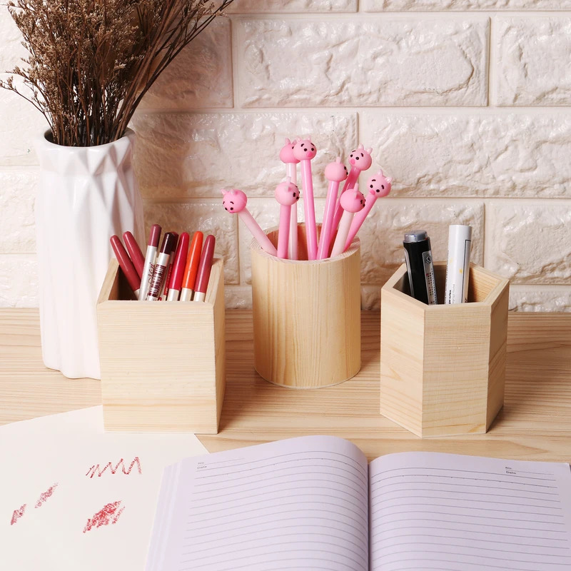 Wooden stationery storage box  - Stationery Supplier 评论和价格