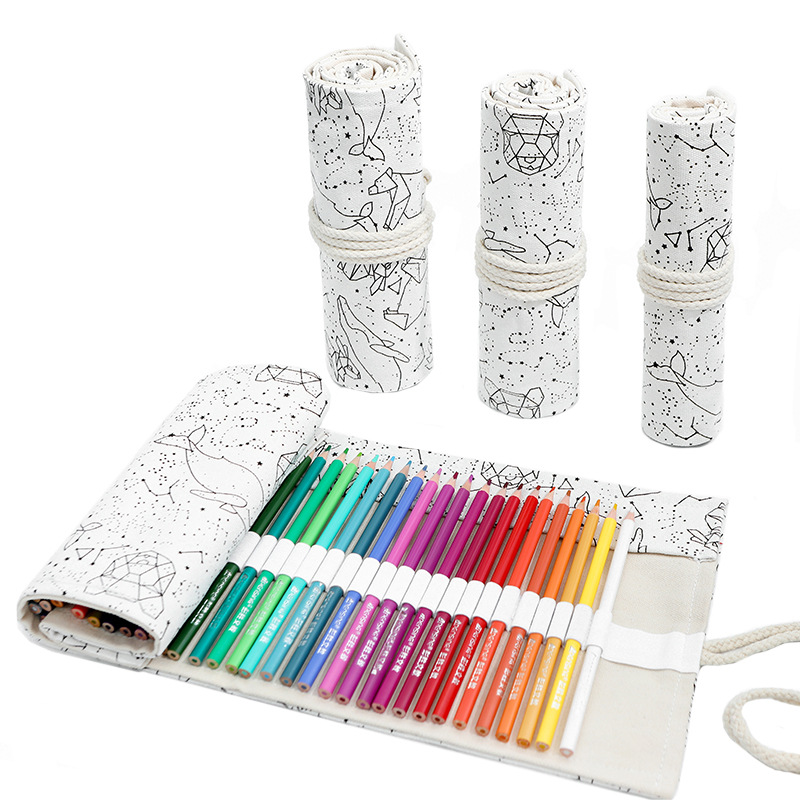 12/24/36/48/72 Hole Colorful C - Pen Pouch Roll 评论和价格