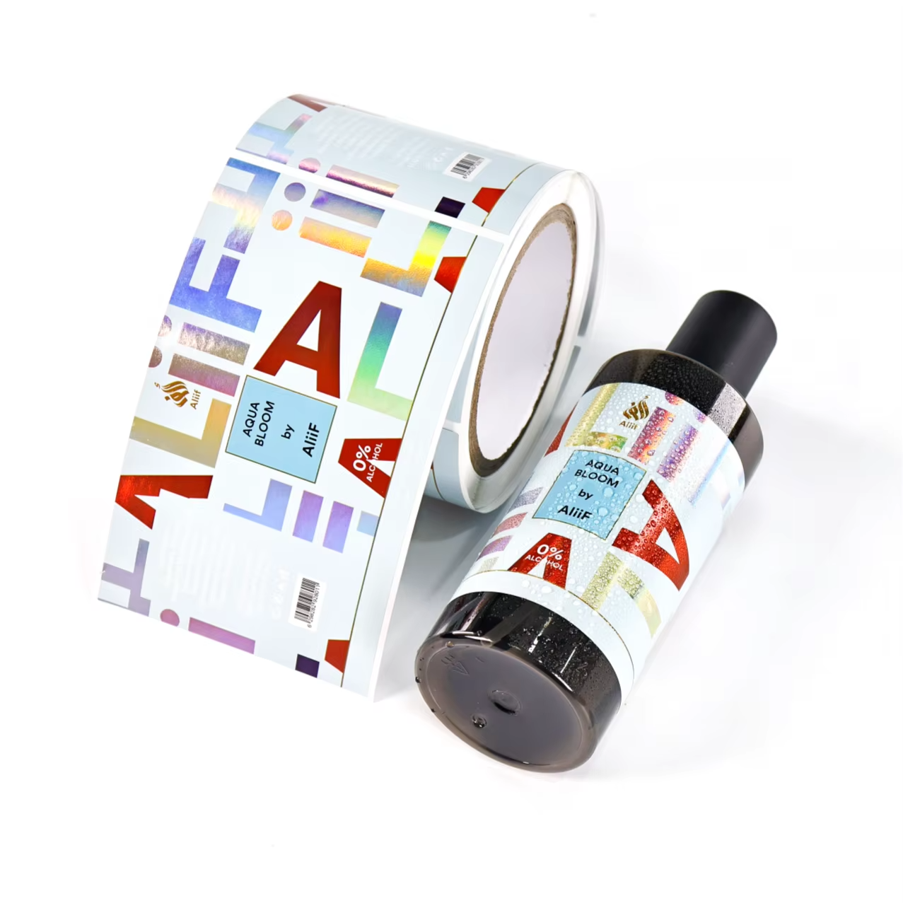 Custom Holographic Laser Label - Sticker Label Roll 评论和价格