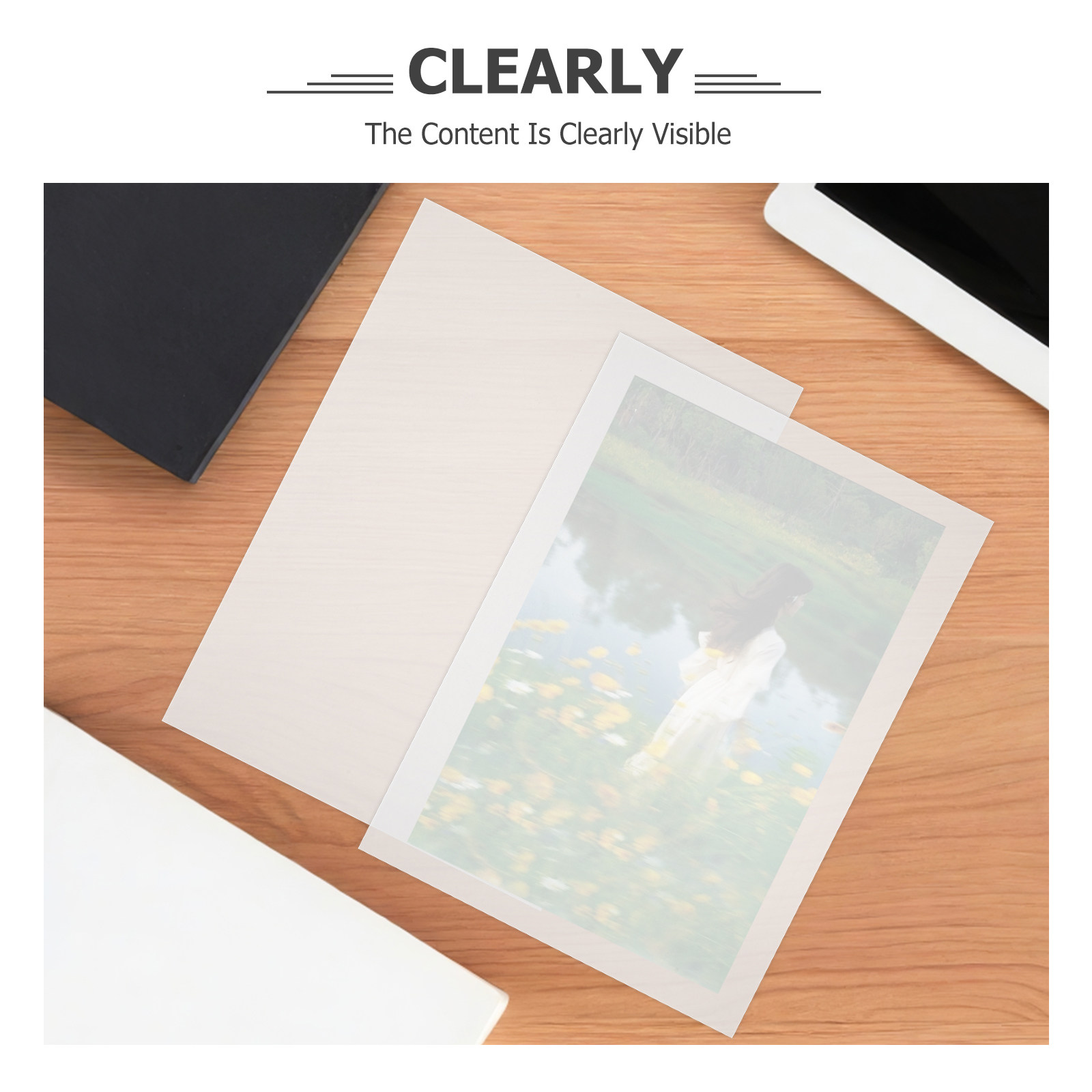 100 Sheets A4 Laminating Pouch - Document Laminator Pouch 评论和价格