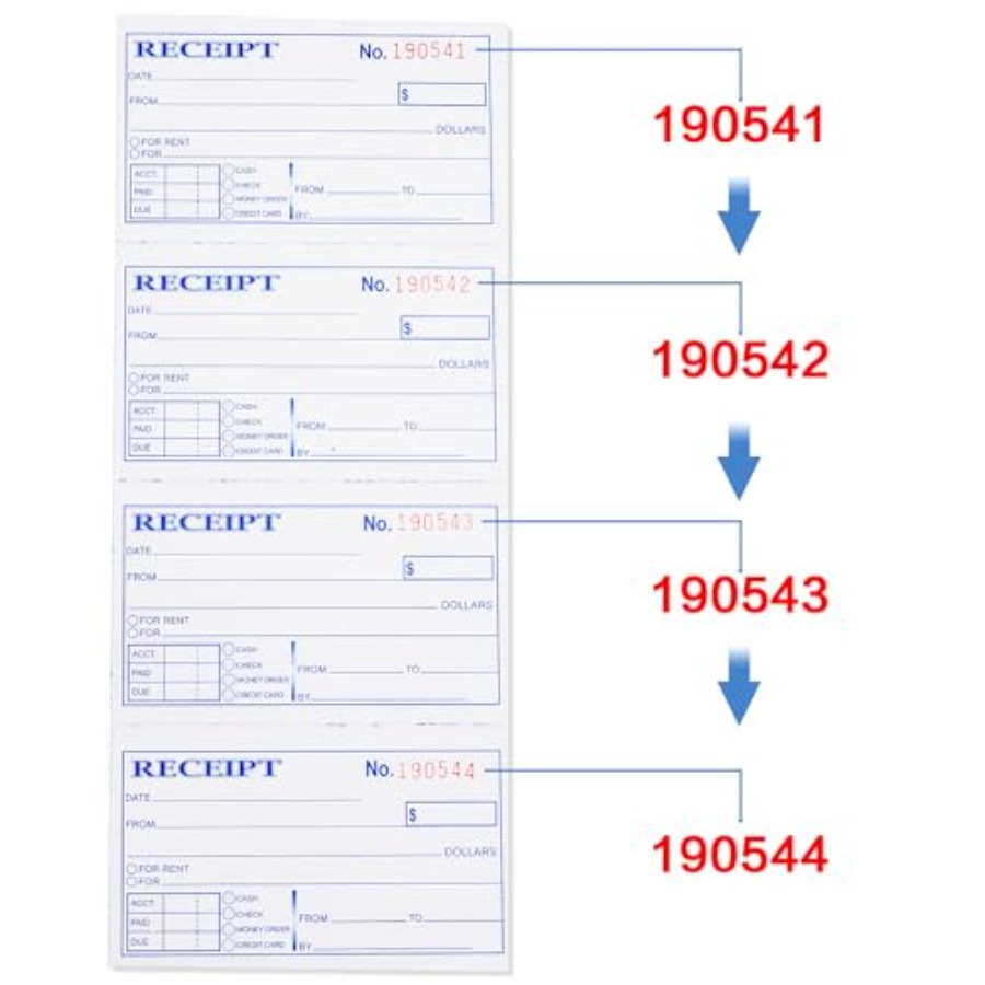 Receipt Book with Carbon Copie - Carbon Copy Book 评论和价格