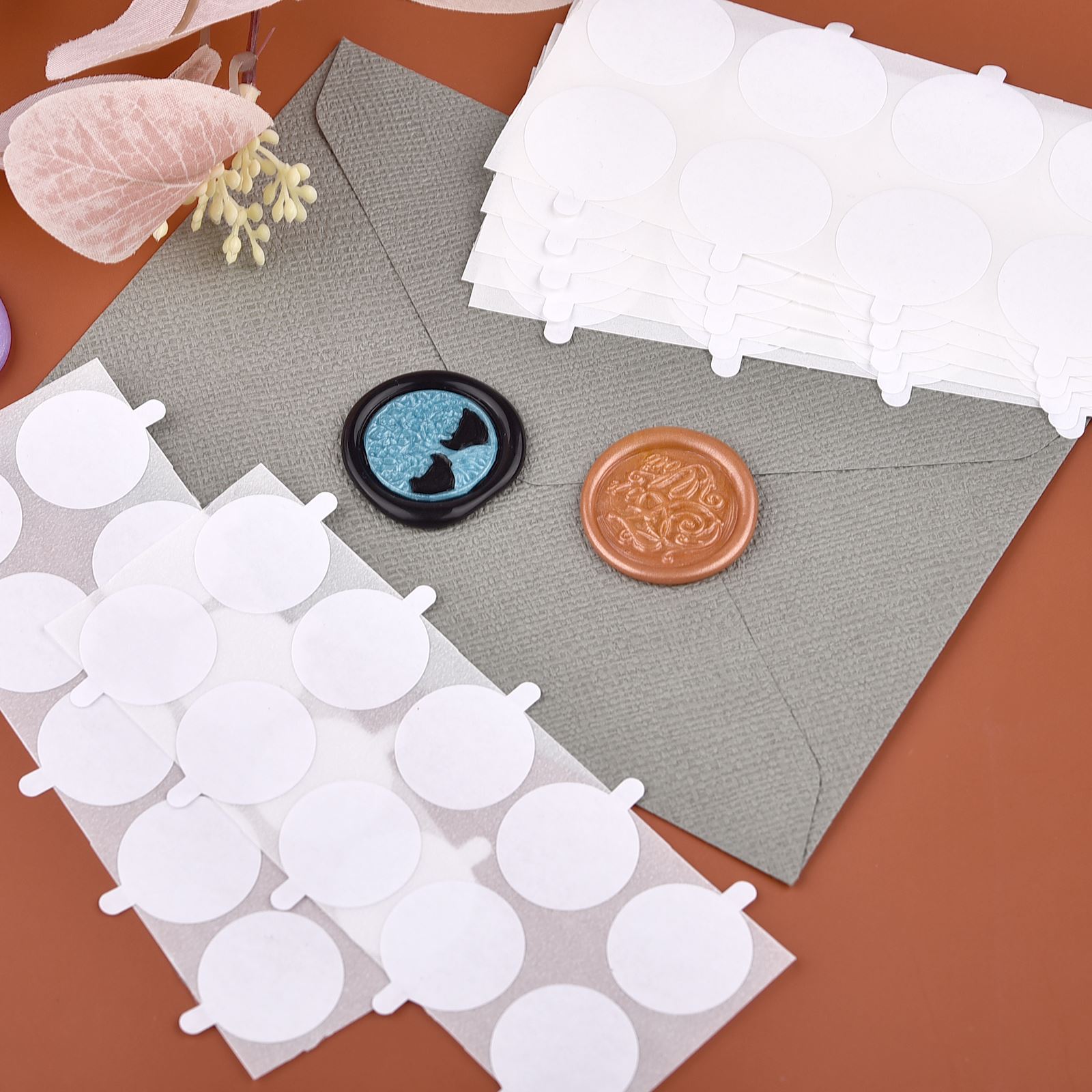 50Pcs Wax Seal Stamp Double-Si - Wax Seal Stamp Kit 评论和价格