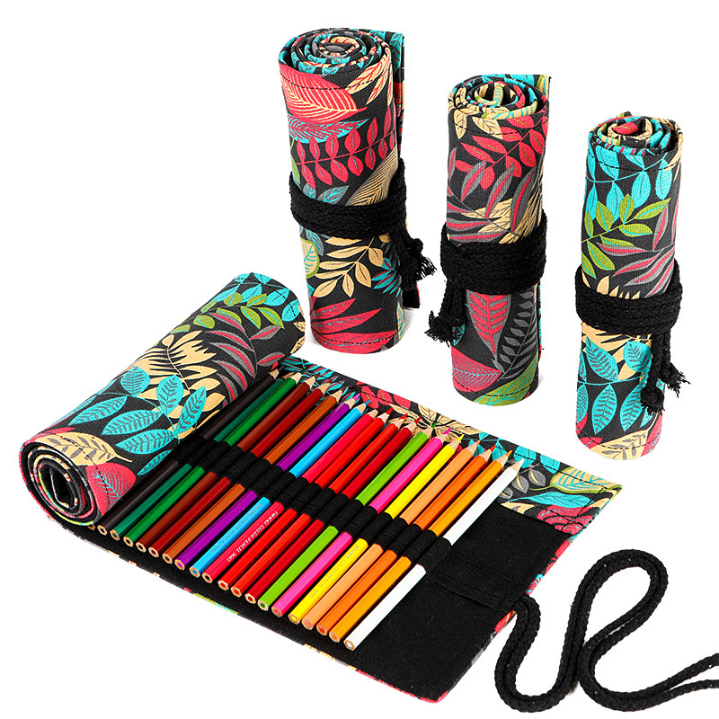 12/24/36/48/72 Hole Colorful C - Pen Pouch Roll 评论和价格