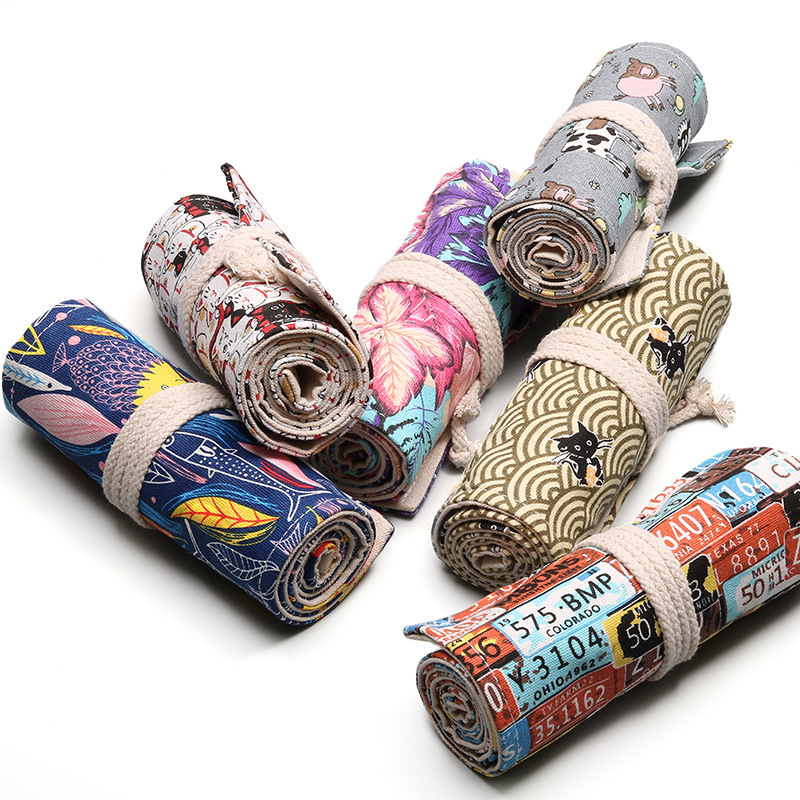 12/24/36/48/72 Hole Colorful C - Pen Pouch Roll 评论和价格