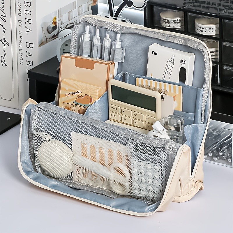 Washable Pencil Case Organizer - Pen Pouch Roll 评论和价格
