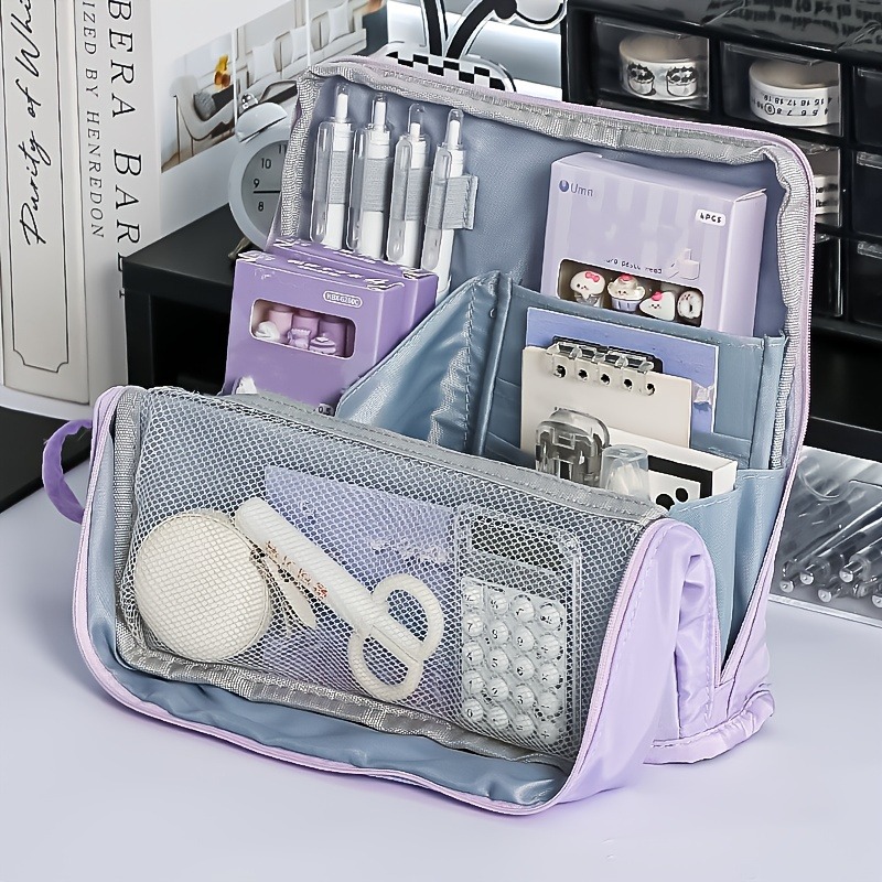 Washable Pencil Case Organizer - Pen Pouch Roll 评论和价格