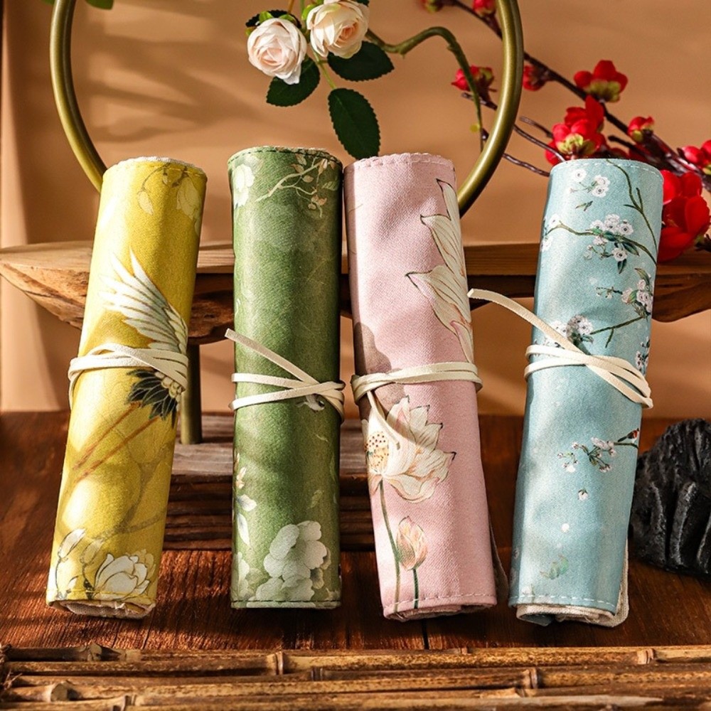 Vintage Roll Up Pencil Case Tr - Pen Pouch Roll 评论和价格
