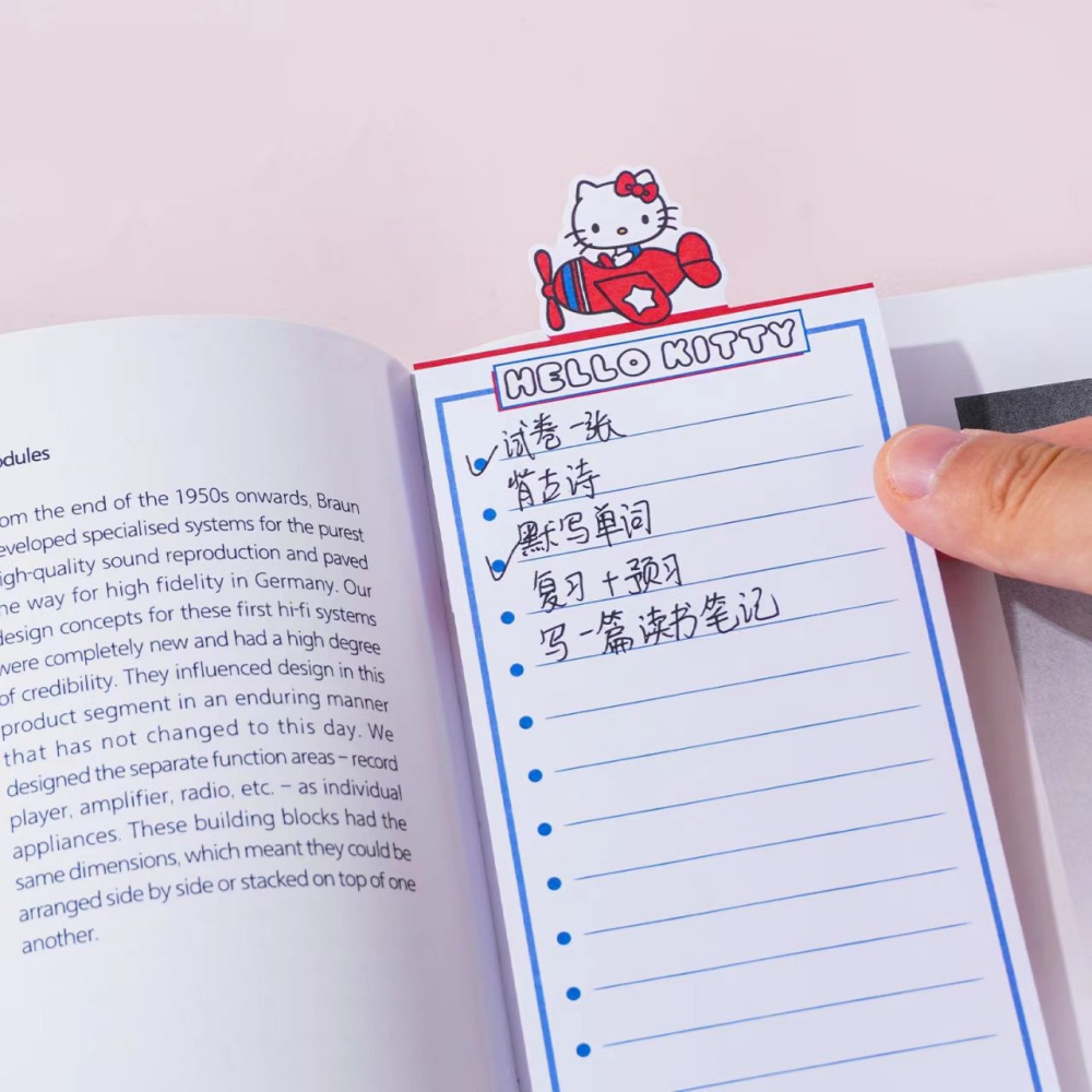 Genuine Sanrio Hello Kitty Mem - Office Supply Office Stationery Items 评论和价格