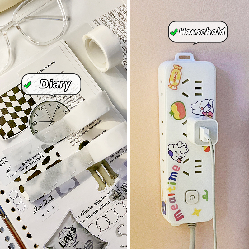 1roll Traceless Dots Glue Tape - Glue Stick Pack 评论和价格