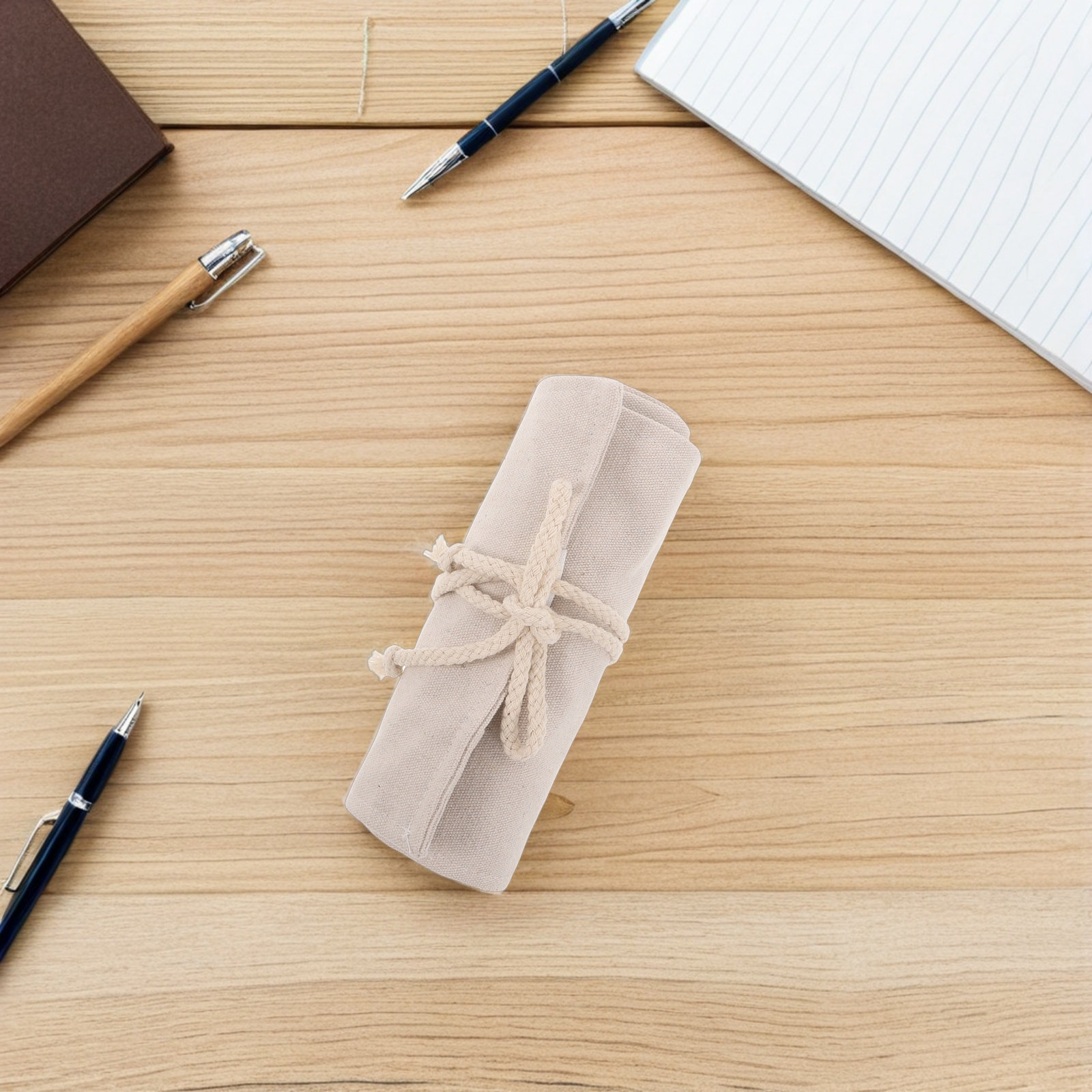48 Slots Art Paint Brush Roll  - Pen Pouch Roll 评论和价格
