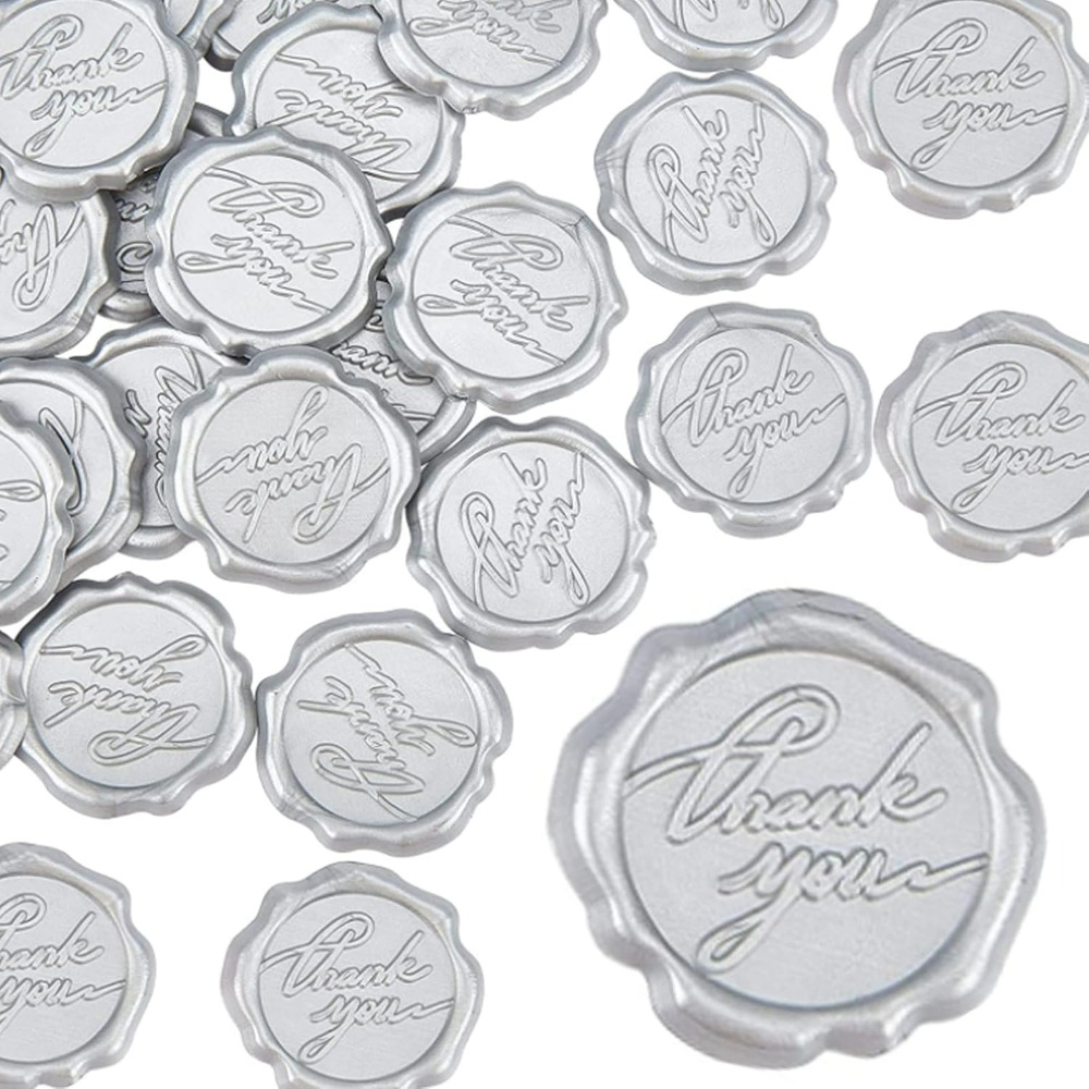 Adhesive Wax Seal Stickers 25P - Wax Seal Stamp Kit 评论和价格