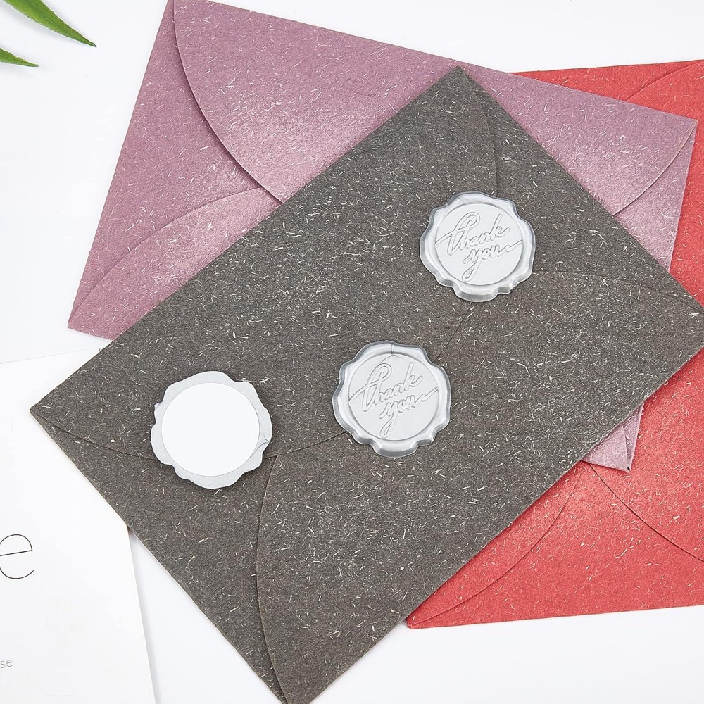 Adhesive Wax Seal Stickers 25P - Wax Seal Stamp Kit 评论和价格